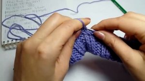 Детские штаны лосины спицами с ластовицей и ростком/мастер класс