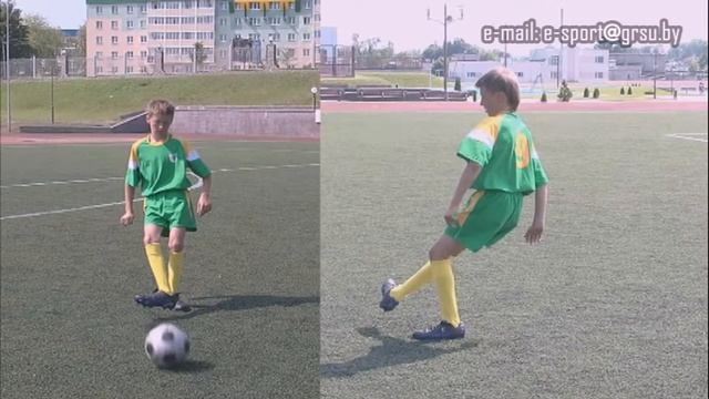 Техника выполнения удара внутренней стороной стопы смотреть онлайн