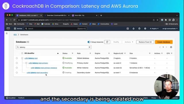 Comparing Latency: CockroachDB vs Aurora смотреть онлайн