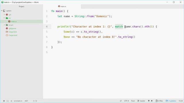 Rust Programming Tutorial #37 - Option (Enum) смотреть онлайн