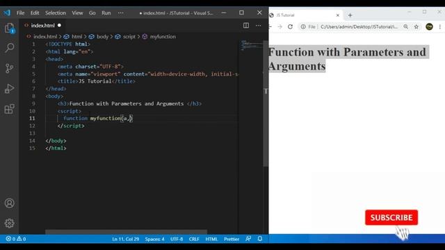Function Parameters and Arguments in Javascript || Tutorial # 25 || JavaScript Tutorial смотреть онлайн