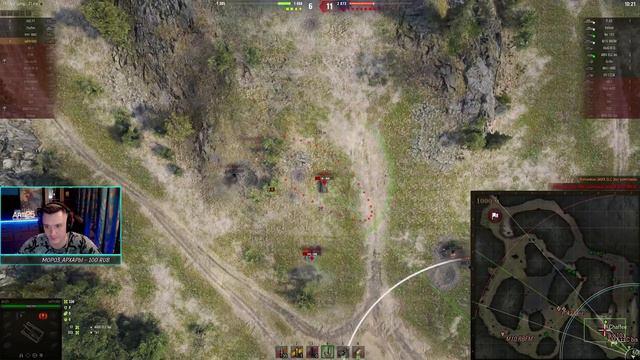 Arti25 ★ ВЕСЁЛЫЙ БОЙ НА «ЛЕВШЕ» ★ МИНУС 5 ТАНКОВ ПОДРЯД  ★ 105 LeFH18B2