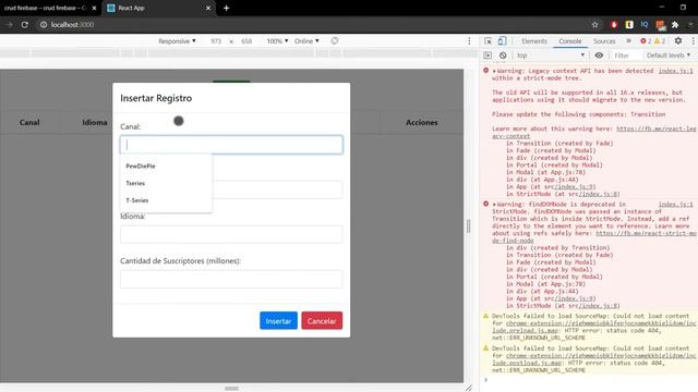CRUD Fácil con React JS y FIREBASE ⚛️ || Tutorial en Español (2020) смотреть онлайн