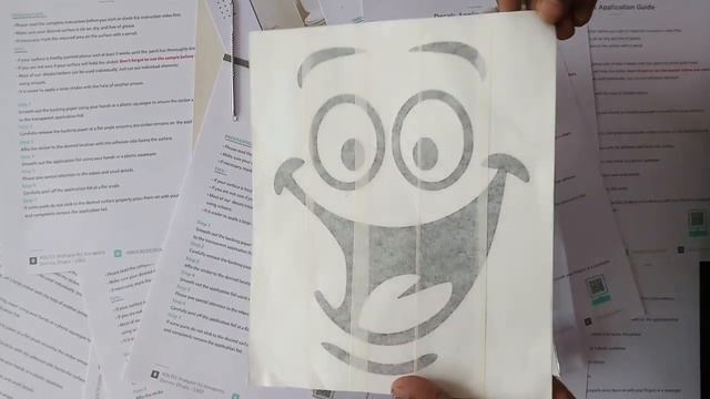 Happy Face Vinyl Decals Removable Sticker For Washroom - DDecorator смотреть онлайн