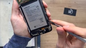 Ремонт смартфона Infinix Note 11 (x663) , замена разбитого дисплея, полная разборка. СЦ “UPservice”