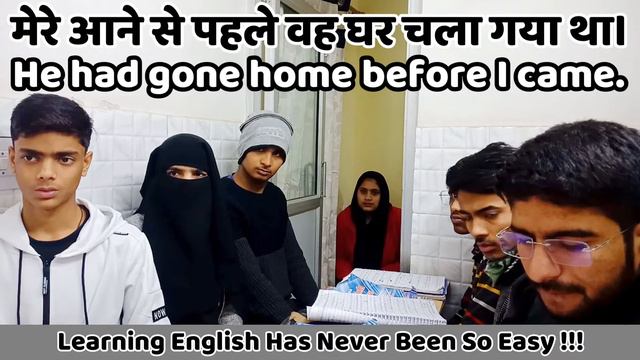 past perfect tense l past perfect vs past indefinite l past perfect and past simple tense l grammar смотреть онлайн
