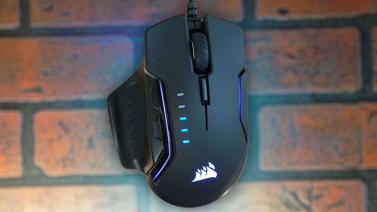 Игровая мышь CORSAIR GLAIVE RGB  - Обзор