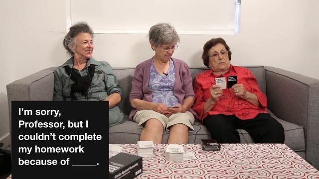 Grandmas Play Cards Against Humanity смотреть онлайн