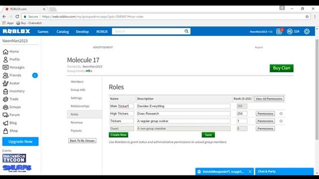 How to rename your group roles on Roblox смотреть онлайн