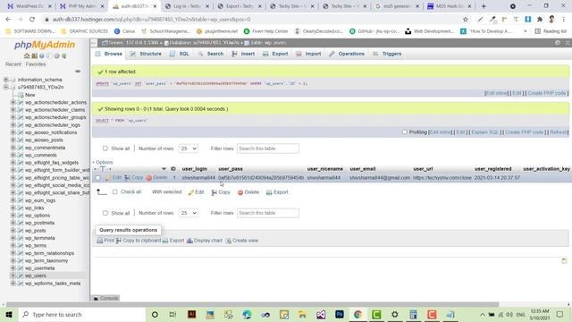 How to reset wordpress login user and password from C Panel | hostinger смотреть онлайн