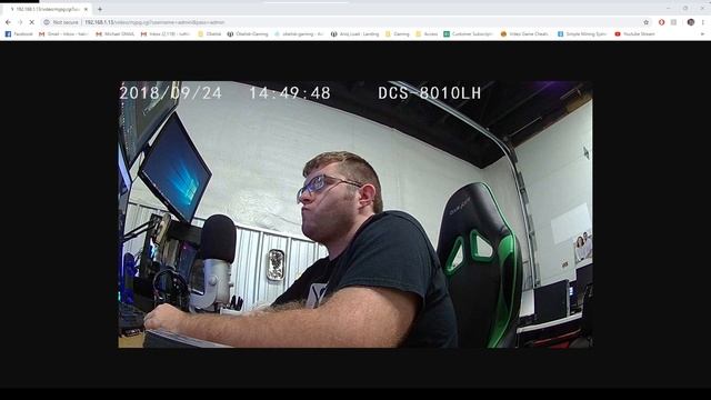 Dlink DCS 8010LH - Need help grabbing the rtsp URL path смотреть онлайн