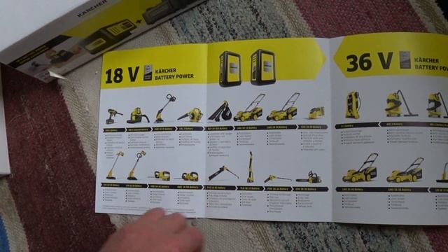 KARCHER KHB6 аккумуляторная МИНИМОЙКА распаковка обзор смотреть онлайн