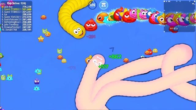 ?Snake: io Snake Game Zone-The Best Snake(CrazyGames)#036 смотреть онлайн