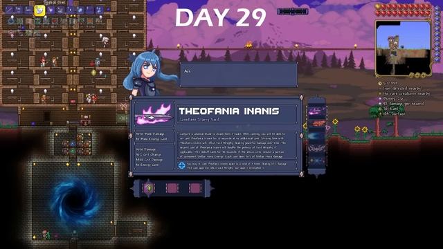 Surviving 100 Days in Terraria's The Stars Above Mod смотреть онлайн