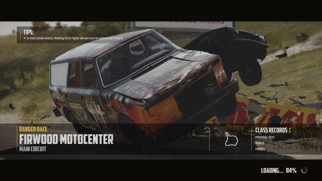 Wreckfest Loading Screen Infinite Loop PS5 PS4 смотреть онлайн