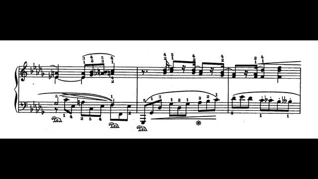 Chopin-Godowsky - Study No. 34 in C-sharp minor after Op. 25 No. 5 смотреть онлайн