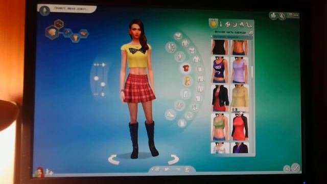 SIMS 4. Создание девушки. смотреть онлайн