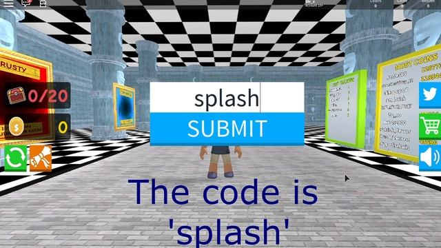 Paint Splash Simulator Code! (Roblox) смотреть онлайн