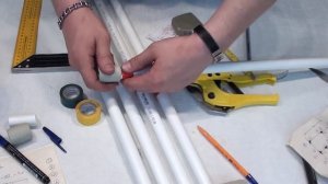 Как сделать разборный каркас из ПП труб