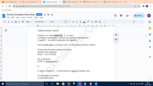 DOCKER & KUBERNETES tutorials || Demo - 4 || by Mr. Laxman On 19-08-2023 @6AM IST смотреть онлайн
