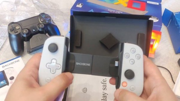 Backbone Android usb C Controller Unboxing (Greek)