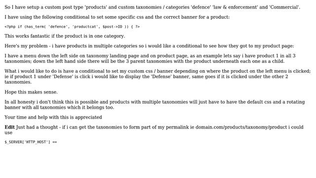 Wordpress: Custom Taxonomy conditionals смотреть онлайн