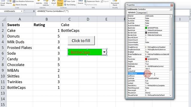 Excel VBA ActiveX Series #4c Combobox - Alternate ways to fill combobox, 2+ columns in Cmb смотреть онлайн