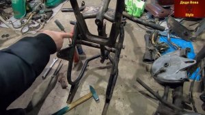 Маятник мотоцикла  Восход , Минск . Как снять . Разборка .