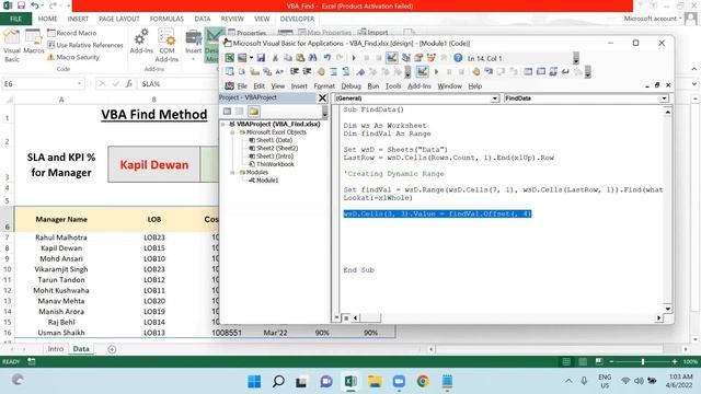 How To Find A String In A Cell VBA | Find Function Using Find | Find What VBA |  Excel VBA Find |