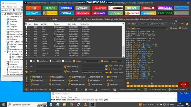 FLASH VIVO MODE PRELOADER /NEW SECURITY BY AT PRO "USB ONLI" смотреть онлайн