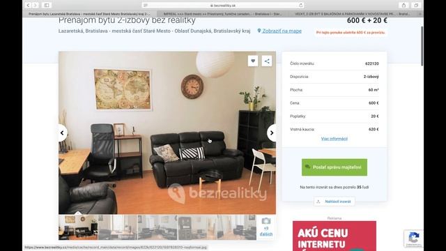 Аренда жилья в Братиславе смотреть онлайн