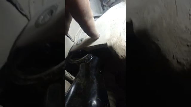 замена задней подушки двс Лансер 9