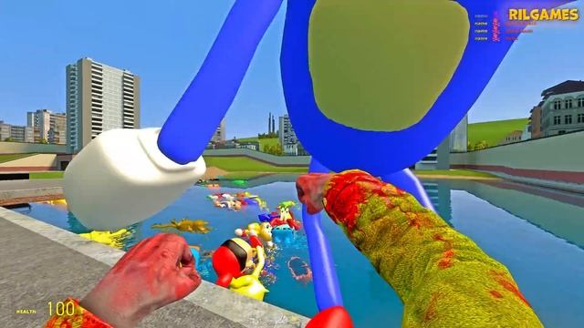 Mega Spartan Kick New 3D Memes Nextbots in Garry's Mod! смотреть онлайн