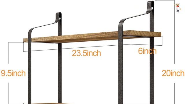 Top 5 Best Wall Mounted Kitchen Shelves in 2021 смотреть онлайн