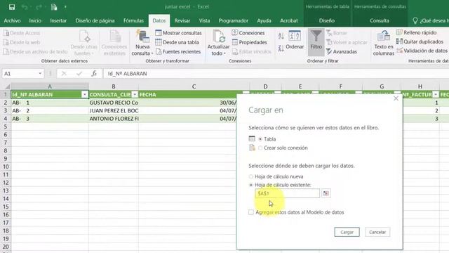 ANEXAR TABLAS EXCEL SIN POWER QUERY смотреть онлайн