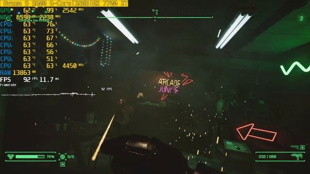 RoboCop Rogue City - R5 5600 & RX 7700 XT 12GB | 1080p смотреть онлайн