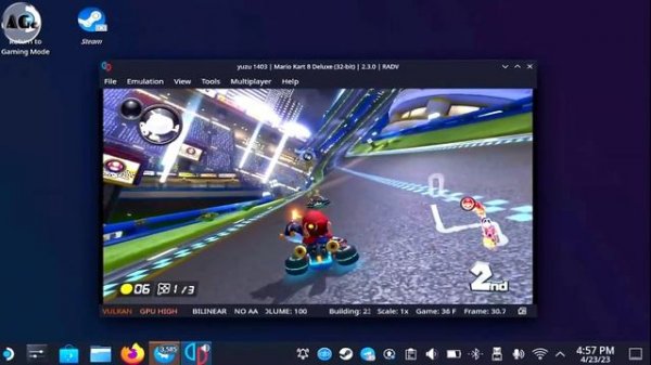 Steam Deck установка YUZU + настройка online