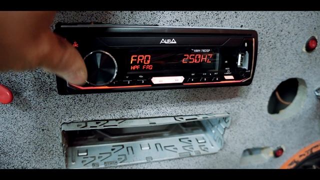 Aura AMH-78DSP Лучшая Магнитола с кроссовером и процессором до 5К смотреть онлайн