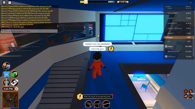 How to Drop your weapon I Roblox Jailbreak смотреть онлайн