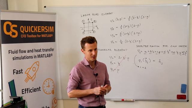 CFD Course - 37 - FEM: 2 D elements linear quad linear triangular elements смотреть онлайн