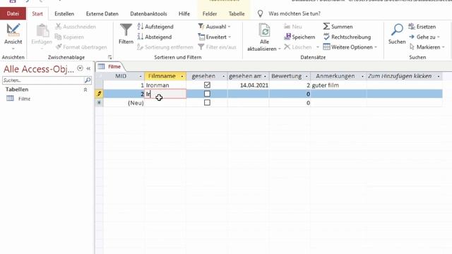 Datenbank erstellen in Microsoft Access einfach erklärt für Anfänger смотреть онлайн