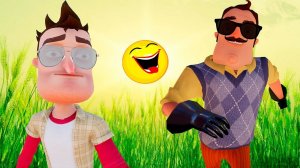 УГАРНЫЕ ПРИКЛЮЧЕНИЯ ЛЁХИ И ВАСИЛИЧА!ИГРА ПРИВЕТ СОСЕД В ГАРРИС МОДЕ!GARRY'S MOD ПРИКОЛЫ!ШОУ ХРИПЛЫХ!