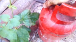 Как перелить остатки газа из большого баллона в маленький подручными средствами.