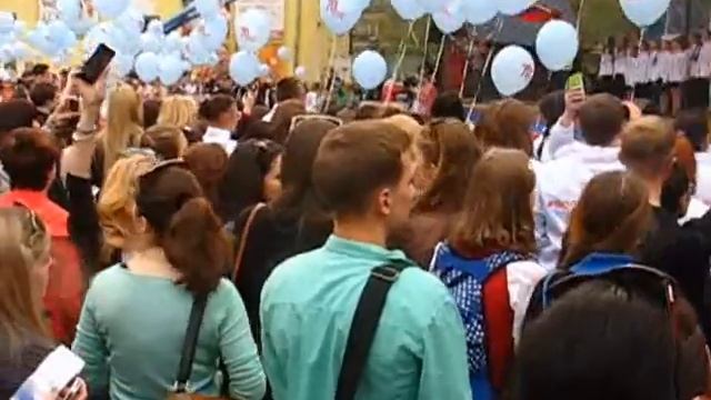 Всероссийская акция "День Победы". Новосибирск. смотреть онлайн