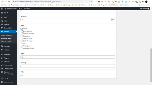 Como Criar SITE Para IMOBILIÁRIA Com SISTEMA DE CADASTRO (Elementor + Wordpress + ACF + CPT UI) смотреть онлайн