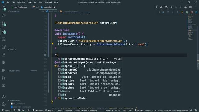 Search Bar in Flutter – Logic & Material UI смотреть онлайн