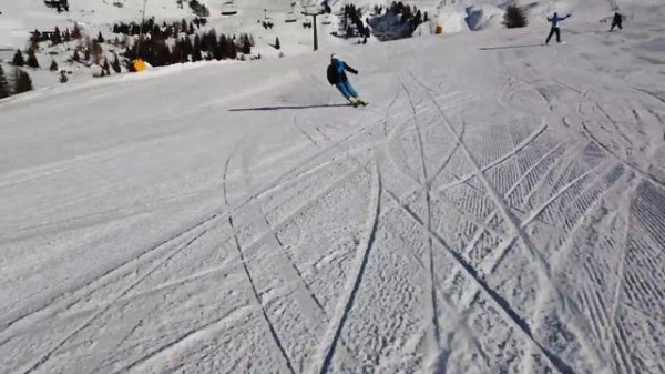SKI CARVING SKIING - HEAD SKI - PASSO SAN PELLEGRINO - DOLOMITI SUPERSKI 2019