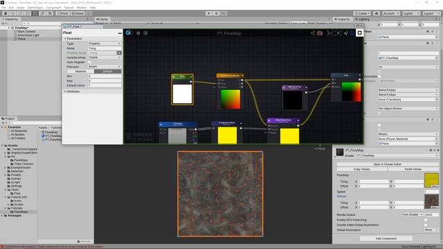 Flow Map Shader in Unity with Amplify смотреть онлайн