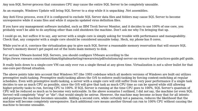 Databases: Single Core SQL Server on VM (4 Solutions!!) смотреть онлайн