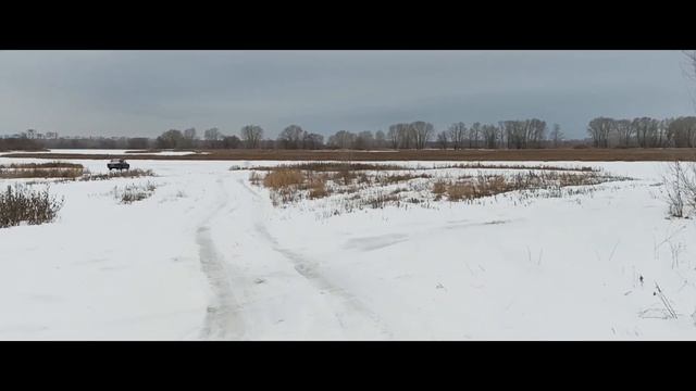 Река Самара и озеро Гатное (январь 2023) смотреть онлайн